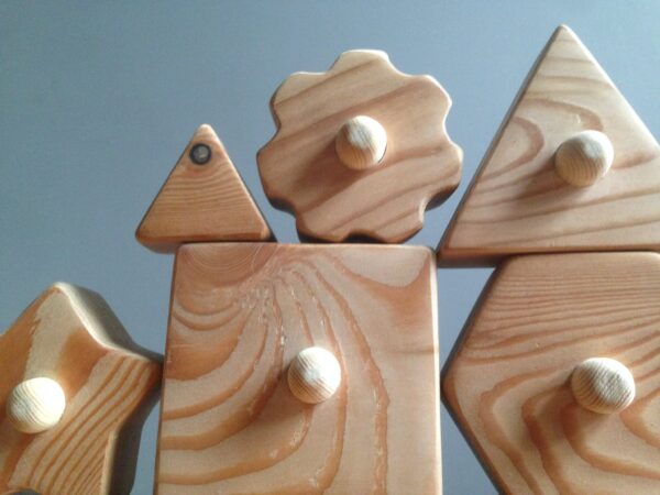 Shape Stacker Toy - Larch - Image 4
