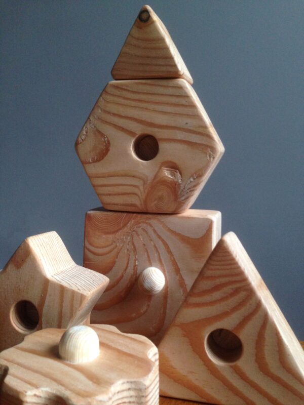 Shape Stacker Toy - Larch