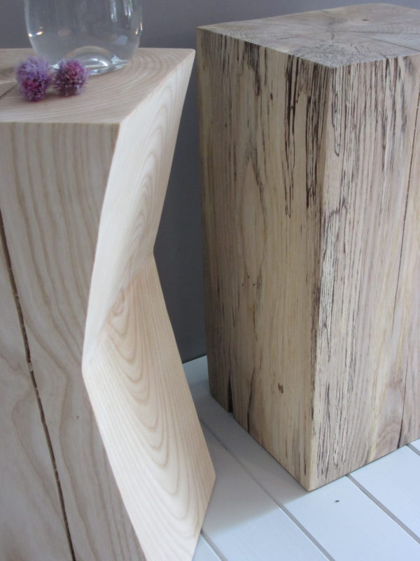 Wooj Side Table - Spalted Ash - Image 3