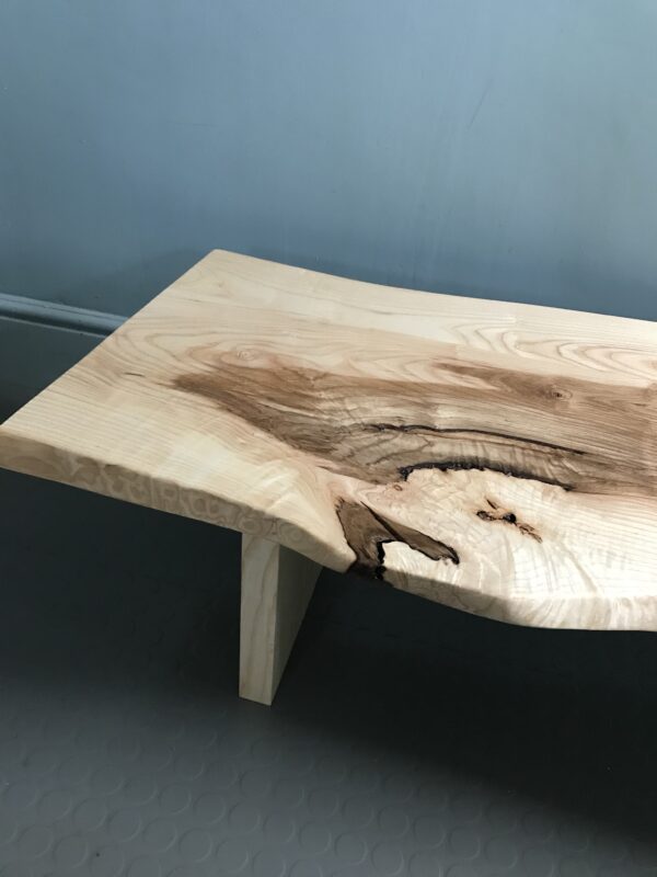 Live Edge Coffee Table - Ash